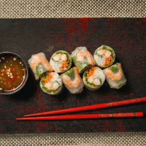 Rouleaux de printemps aux crevettes