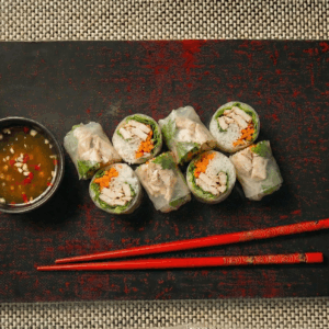 Rouleaux de printemps au poulet