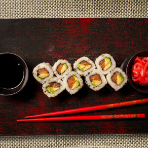 California Saumon avocat